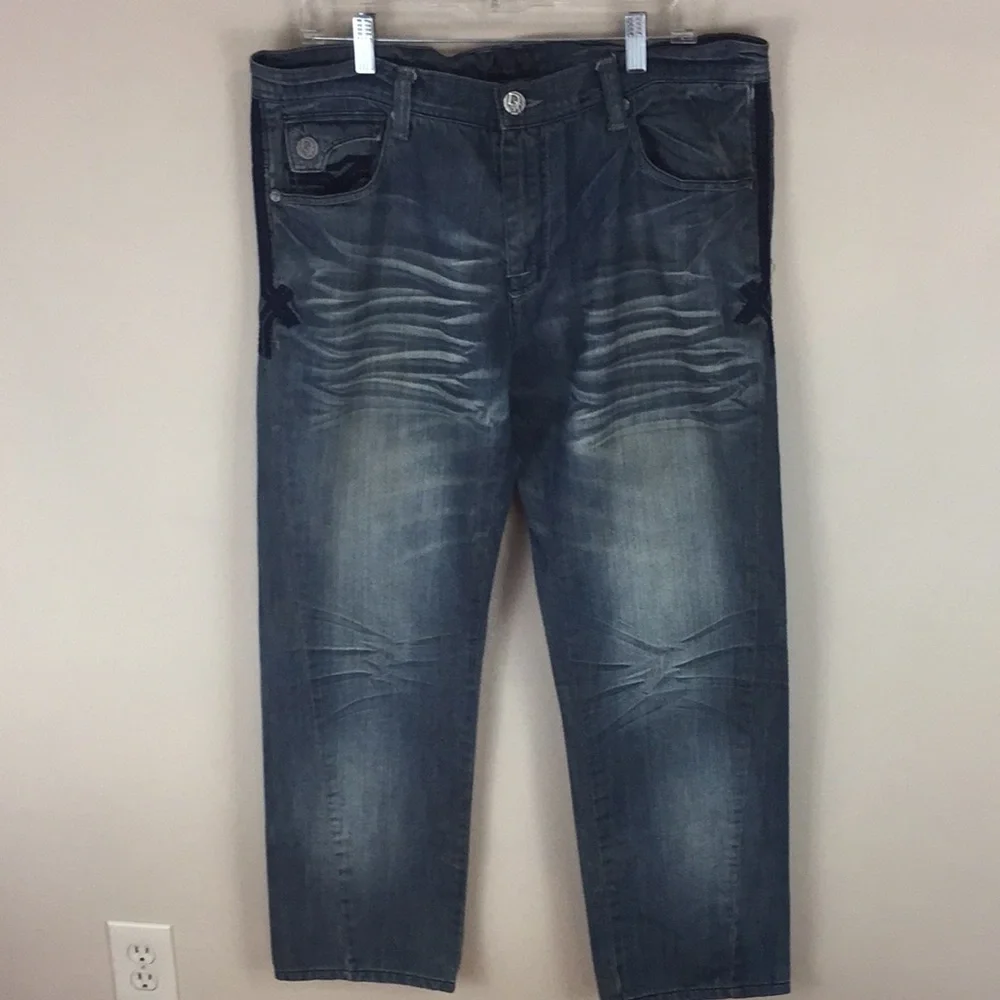 D-Lux Denim Slim Fit Jeans Size 36x30